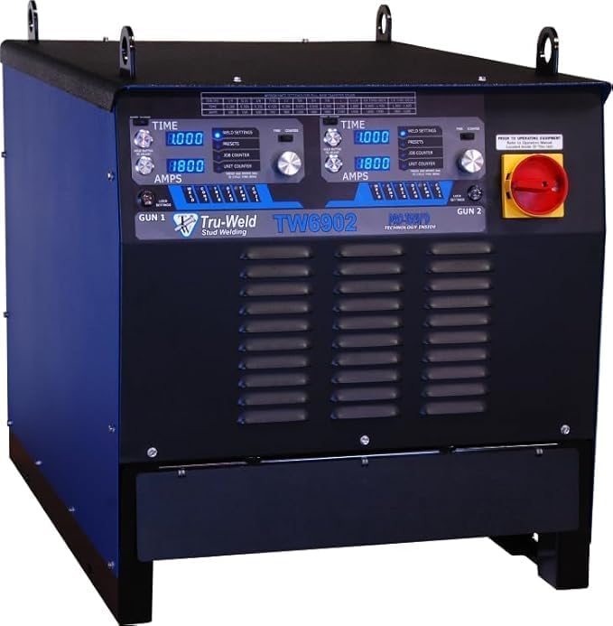 TW6902 dual gun drawn arc stud welder review,TW6902 stud welder pros cons,best drawn arc stud welder for decking,Tru Weld TW6902 worth buying,TW6902 vs single gun stud welder,should I buy TW6902 stud welder - detailed features and technical specifications