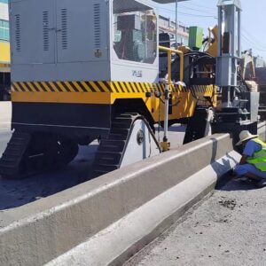 Image 1 of automatic concrete curb slipform machine review