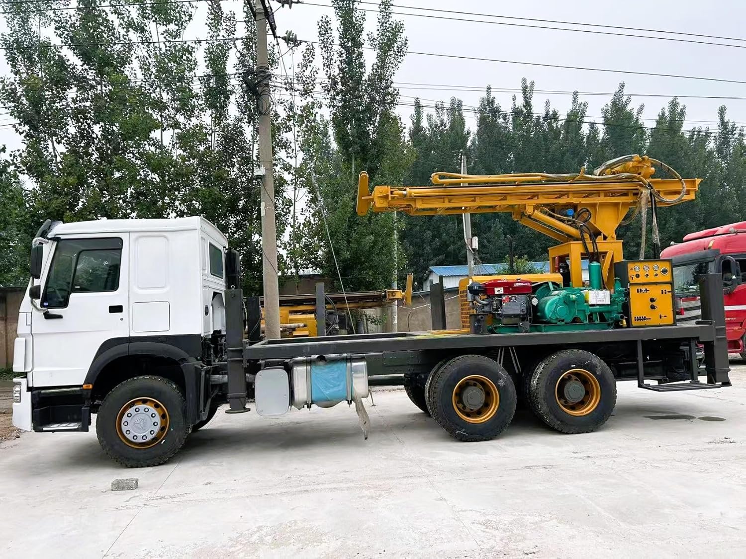 buy 300m truck mounted water well drilling rig,should I buy a truck mounted drilling rig,300m borehole drilling rig vs alternatives,truck mounted water well drill pros cons,best geological exploration drilling equipment,heavy duty mobile well drill rig worth buying performance testing and real-world results