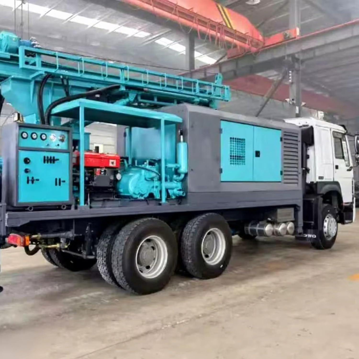 buy truck mounted water well drilling rig,should I buy a truck mounted drilling rig,truck mounted water well rig vs trailer,truck mounted drilling rig pros cons,water borehole drilling machine worth buying,best truck mounted water drilling rig unboxing and complete package contents