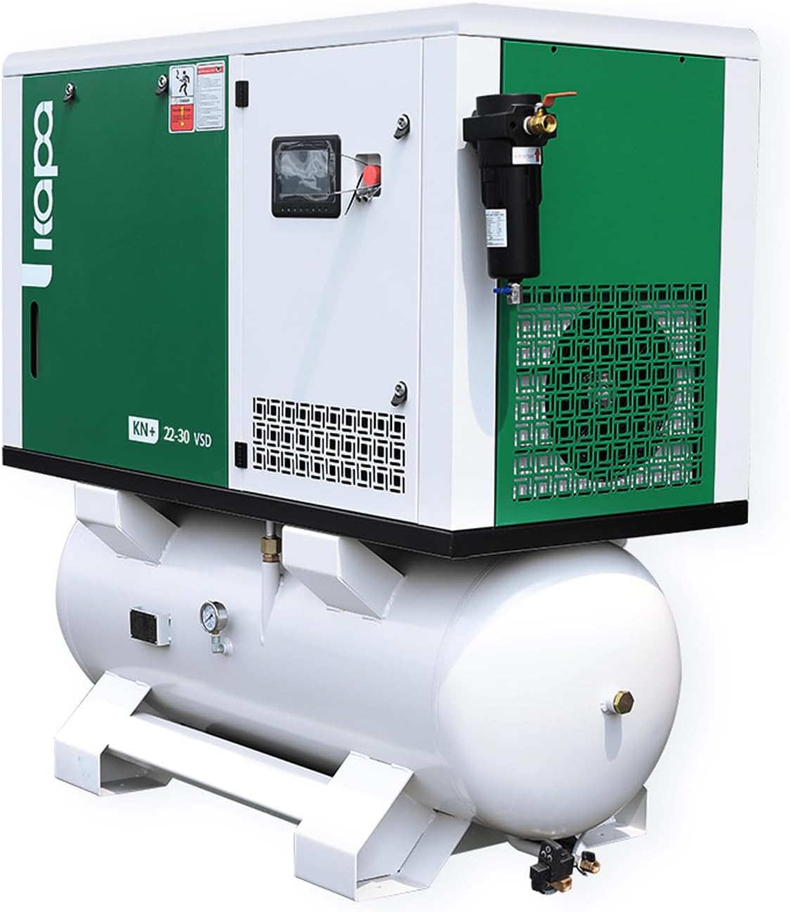 kapa 30hp 4-in-1 rotary screw air compressor review,should i buy kapa air compressor,kapa air compressor pros cons,kapa vs ingersoll rand air compressor,best 30hp rotary screw air compressor,kapa air compressor worth buying - detailed features and technical specifications