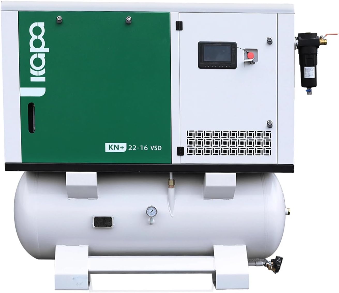 kapa rotary screw air compressor review - detailed features and technical specifications