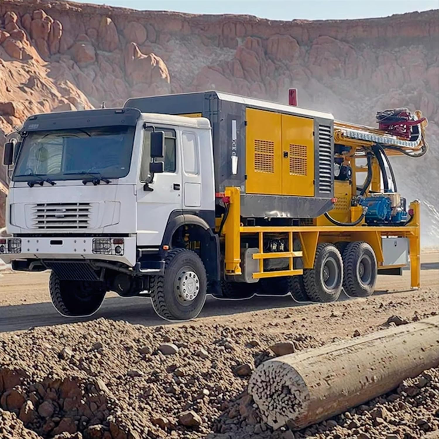 truck mounted drilling rig worth buying,best truck mounted water well drilling rig,hydraulic borehole drilling machine pros cons,truck mounted drilling rig vs trailer rig,should i buy a truck mounted well drill,truck mounted drilling rig for rural water projects - detailed features and technical specifications