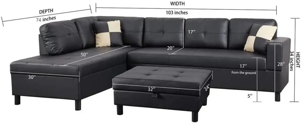 Step-by-step guide for BERHUTJ 3 piece sectional sofa review,BERHUTJ faux leather sofa review and rating,is BERHUTJ sectional sofa worth buying,BERHUTJ sectional sofa review pros cons,BERHUTJ sectional sofa honest opinion,BERHUTJ 3 piece sofa review verdict - complete tutorial