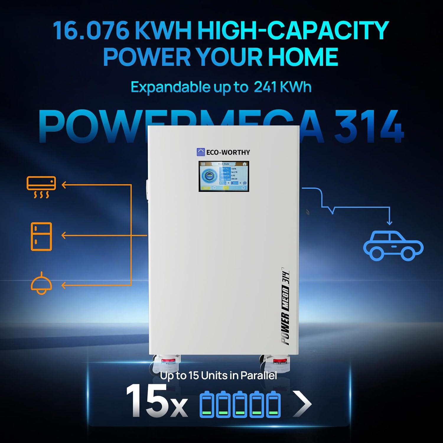 Step-by-step guide for ECO-WORTHY Powermega 48V 314Ah review,should I buy ECO-WORTHY Powermega battery,ECO-WORTHY Powermega vs alternatives,ECO-WORTHY Powermega pros cons,best 48V home backup battery,ECO-WORTHY Powermega worth buying - complete tutorial