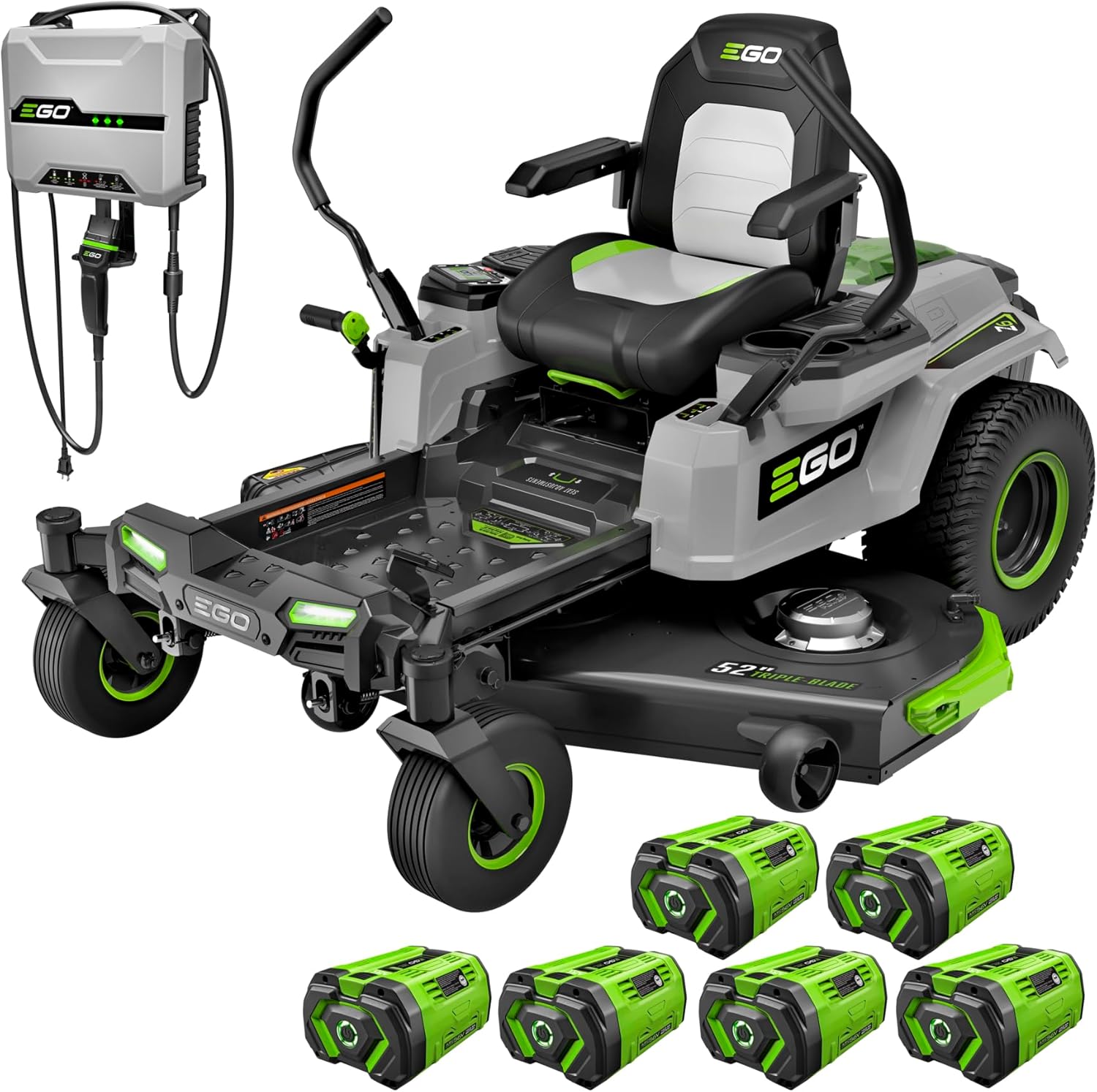 EGO POWER+ Z6 review,EGO Z6 zero turn vs gas,EGO Z6 battery life,EGO Z6 pros cons,should I buy EGO Z6,best electric zero turn mower - detailed features and technical specifications