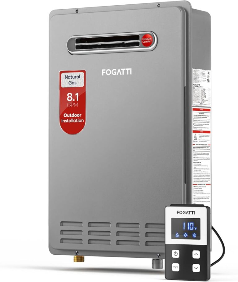 Image 1 of FOGATTI tankless water heater review