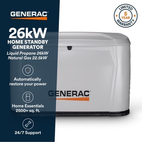 Generac 26kW home standby generator review,should I buy Generac 26kW generator,Generac 26kW vs 24kW generator,Generac 26kW generator pros cons,best whole house generator,Generac 26kW worth buying performance testing and real-world results