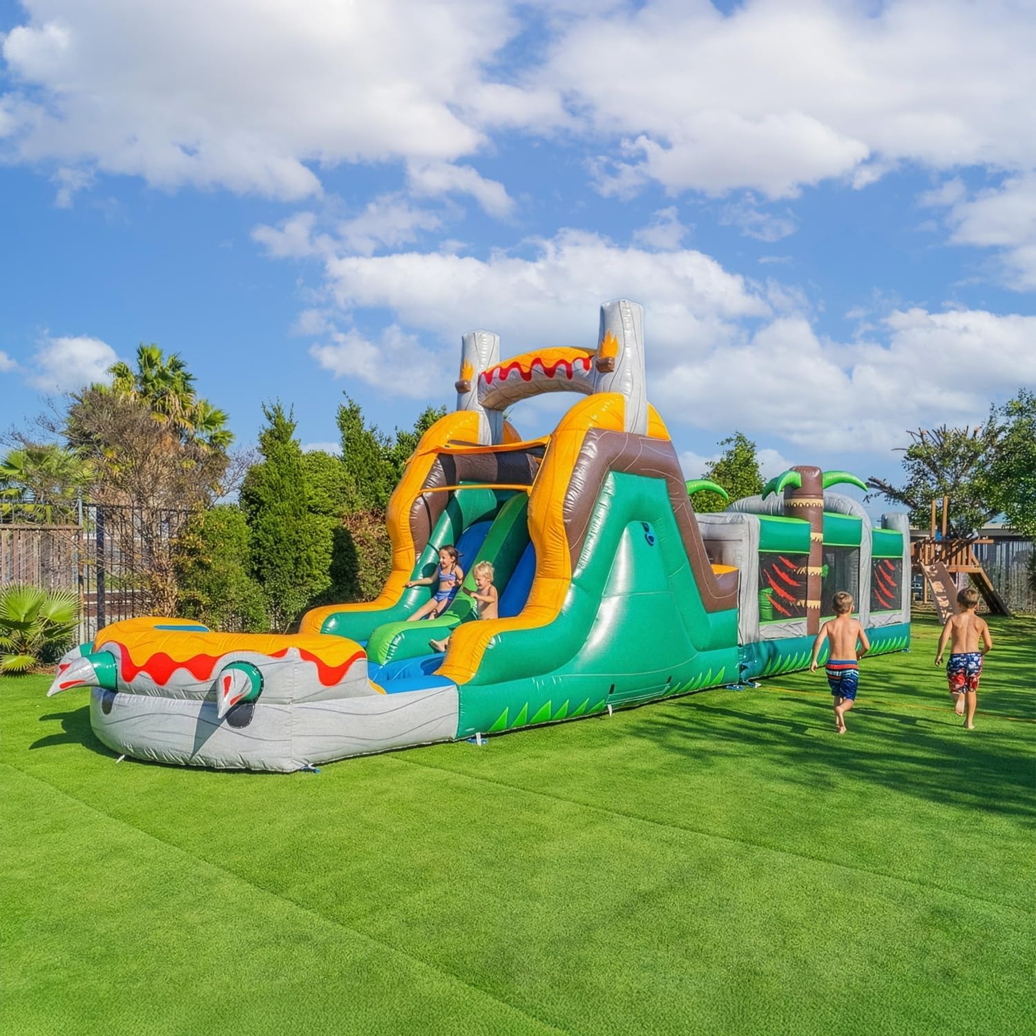 Step-by-step guide for HeroKiddo T-Rex obstacle course review,HeroKiddo obstacle course review pros cons,HeroKiddo inflatable water slide review honest opinion,HeroKiddo T-Rex review and rating,is HeroKiddo obstacle course worth buying,HeroKiddo inflatable review verdict - complete tutorial