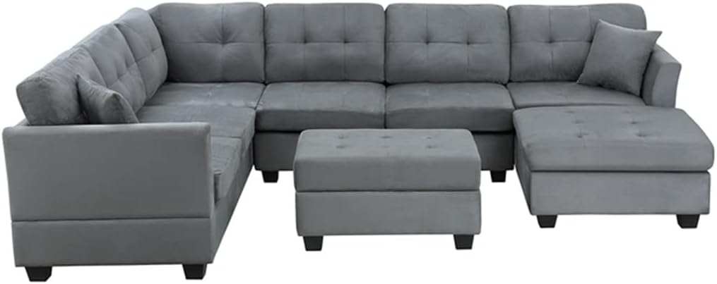 U-Style Upholstery Sectional Sofa Review: Pros & Cons 1 U-Style Upholstery Sectional Sofa review,U-Style Upholstery Sectional Sofa review and rating,is U-Style Upholstery Sectional Sofa worth buying,U-Style Upholstery Sectional Sofa review pros cons,U-Style Upholstery Sectional Sofa review honest opinion,HSIJYGX U-Style Sectional Sofa review verdict - detailed features and technical specifications