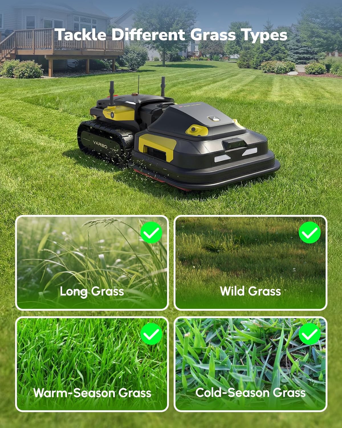 YARBO robot lawn mower review,YARBO lawn mower pros cons,YARBO vs Husqvarna robot mower,is YARBO mower worth buying,YARBO mower modular design,best robotic mower for large yard performance testing and real-world results