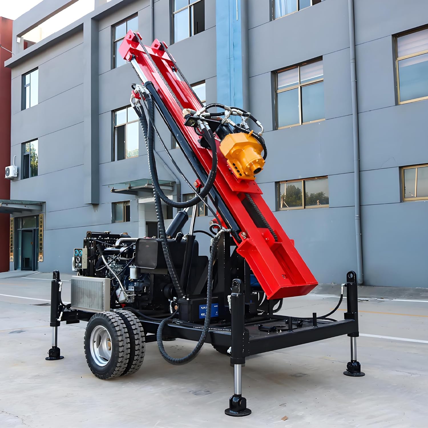 buy hydraulic water well drilling rig,hydraulic water well drilling rig pros cons,best compact borehole drilling machine,should I buy portable well drilling rig,hydraulic water well drill vs alternatives,hydraulic drilling rig worth buying unboxing and complete package contents