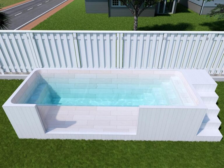Image 1 of fiberglass swimming pool reviews
