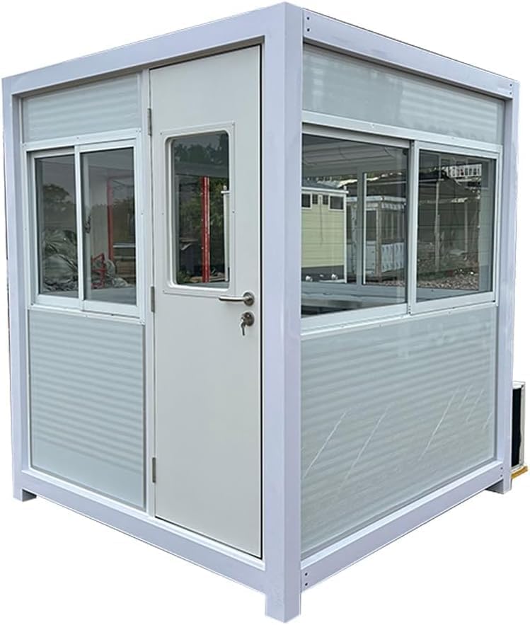 guard booth with AC and heating,should I buy a guard booth,guard booth with AC and heating pros cons,portable security booth vs guard shack,best outdoor security booth,guard booth worth buying - detailed features and technical specifications