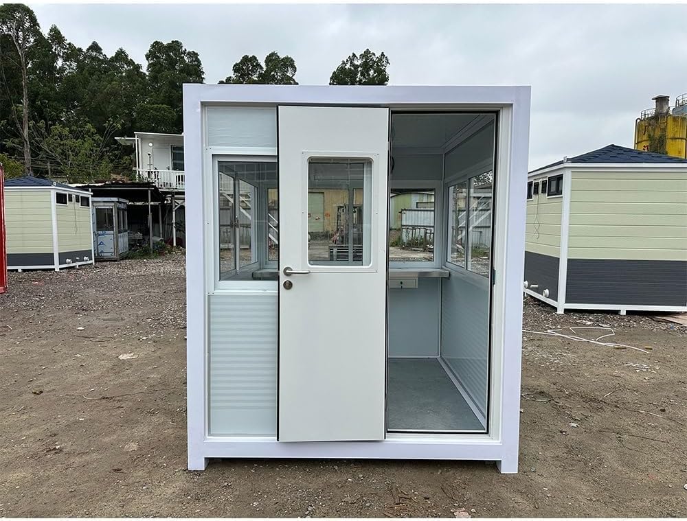 guard booth with AC and heating,should I buy a guard booth,guard booth with AC and heating pros cons,portable security booth vs guard shack,best outdoor security booth,guard booth worth buying unboxing and complete package contents