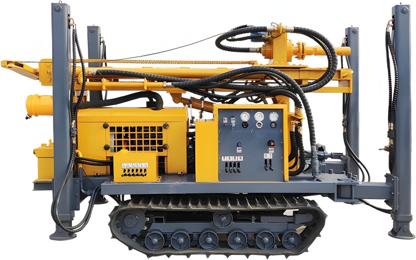 Step-by-step guide for hydraulic water well drilling rig,water well drilling rig for sale,crawler drilling machine for rock layer,should I buy a hydraulic water well drilling rig,water well drilling rig pros cons,best water well drilling rig for irrigation - complete tutorial