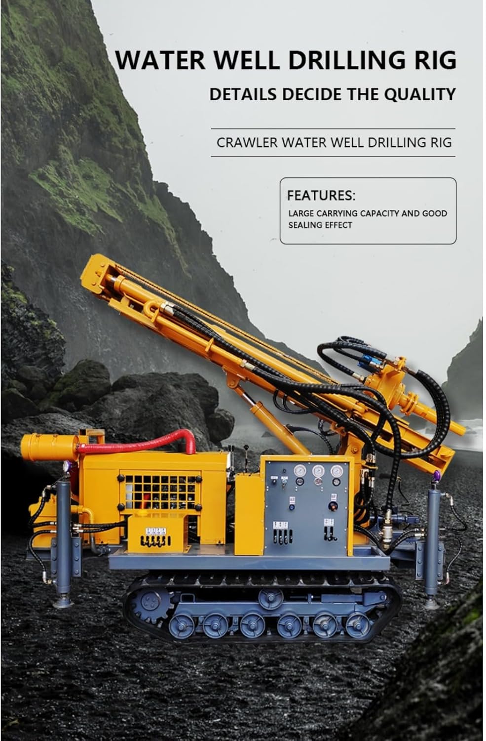 hydraulic water well drilling rig,water well drilling rig for sale,crawler drilling machine for rock layer,should I buy a hydraulic water well drilling rig,water well drilling rig pros cons,best water well drilling rig for irrigation performance testing and real-world results