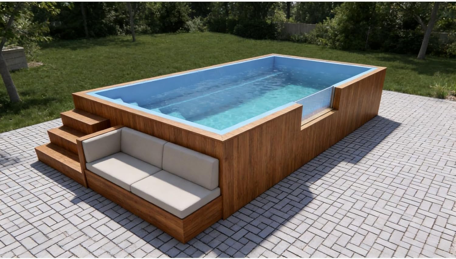 portable container pool,should I buy a portable container pool,container pool vs above ground pool,portable container pool pros cons,portable container pool worth buying,best portable swimming pool - detailed features and technical specifications