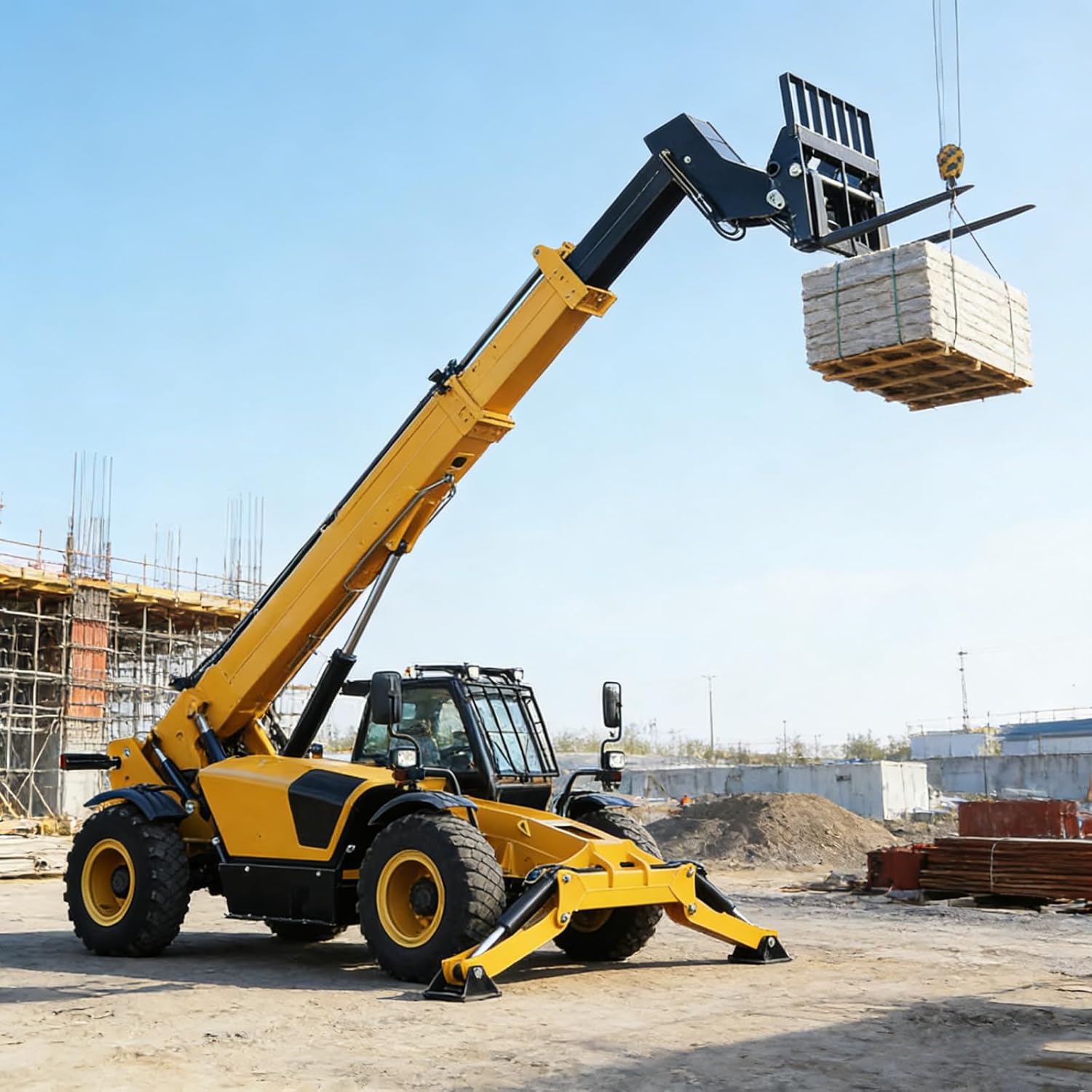 telescopic forklift truck,should I buy a telescopic forklift truck,telescopic forklift truck vs telehandler,telescopic forklift truck pros cons,telescopic forklift truck worth buying,best telescopic forklift truck - detailed features and technical specifications
