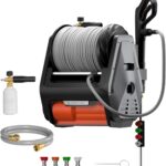 Image 1 of Giraffe Tools Grandfalls Retractable Wall Mounted Pressure Washer review