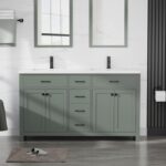 Image 1 of LUCKWIND 60 bathroom vanity review