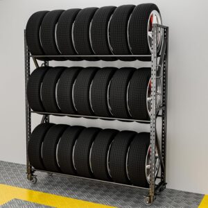 Image 1 of NULTRUMA tire storage rack review